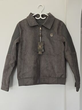 Leather Bomber Jacket